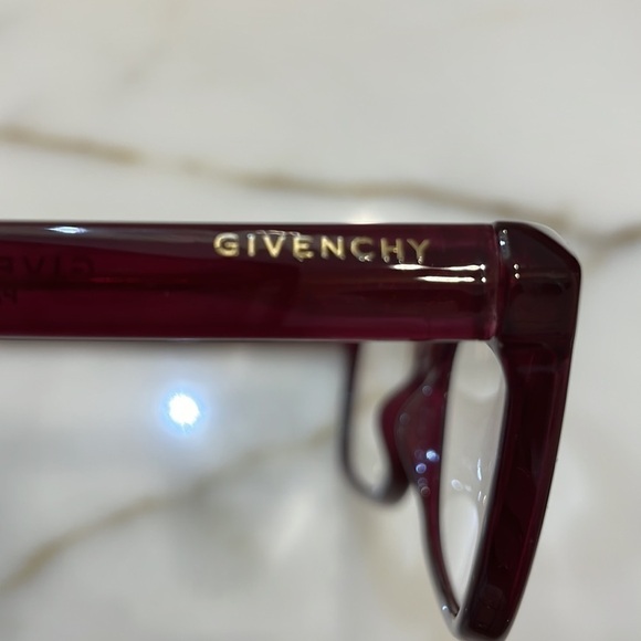 Givenchy Burgundy Color Glasses—RX Or Reading—Beautiful Frames in Excellent Con. - Picture 7 of 12